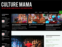 Tablet Screenshot of culturemama.com